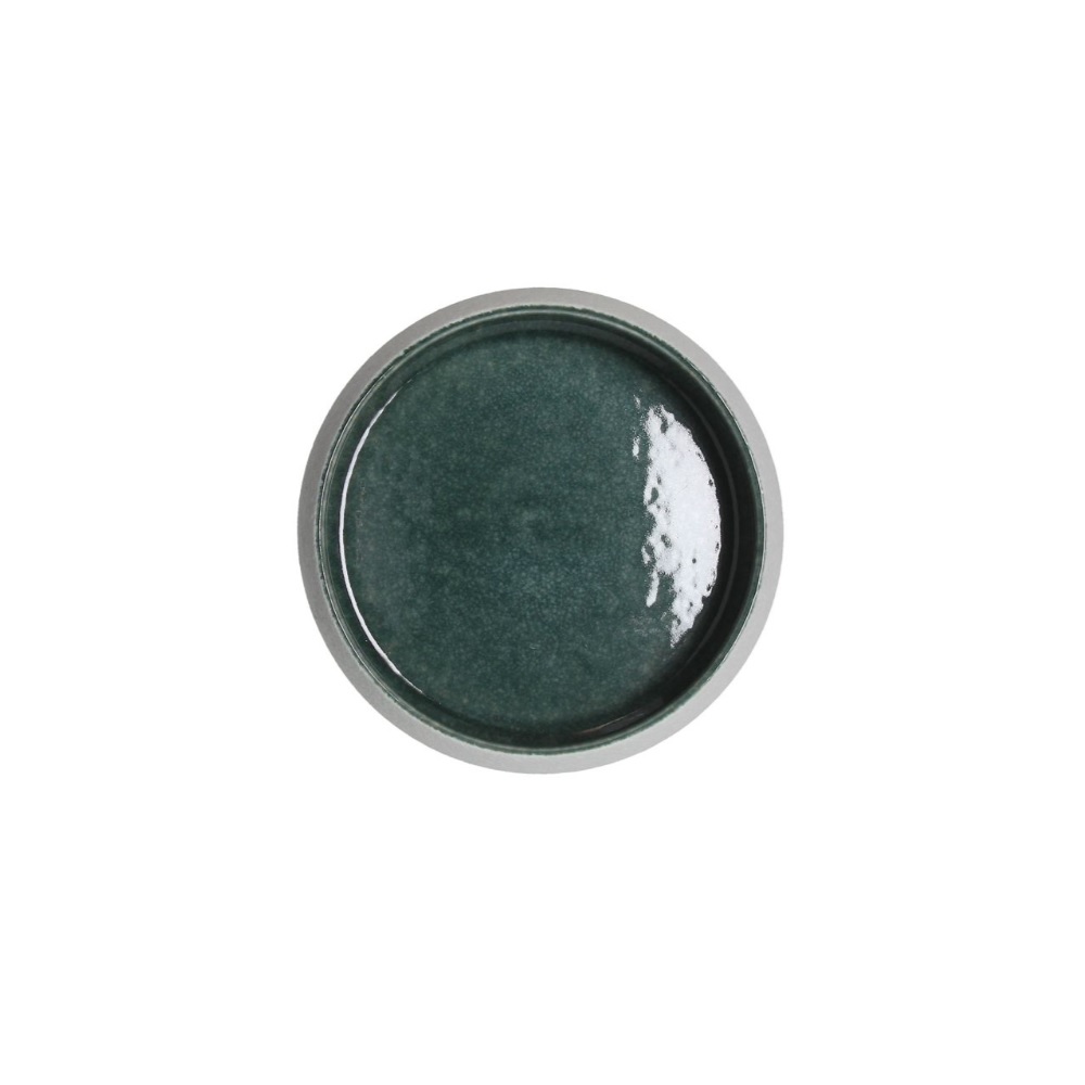 8056444450002.jpg TOGNANA - ELIPSE BOWL WHITE TEAL 20 CM EP104208092 - Image 1