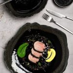 TOGNANA - REEF VERTIGO BLACK DINNER PLATE 29 x 28 CM RY000295962 - Image 2