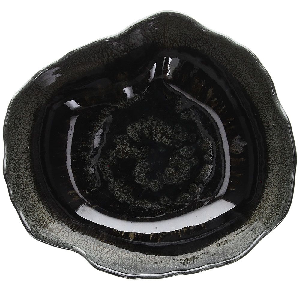 8056444451047.jpg TOGNANA - REEF VERTIGO BLACK SALAD COUPE PLATE 23 x 20 CM RY001235962 - Image 1
