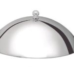 ARTAME - HIGH PLATE COVER 18/10 ST/ST 25 x 14 CM