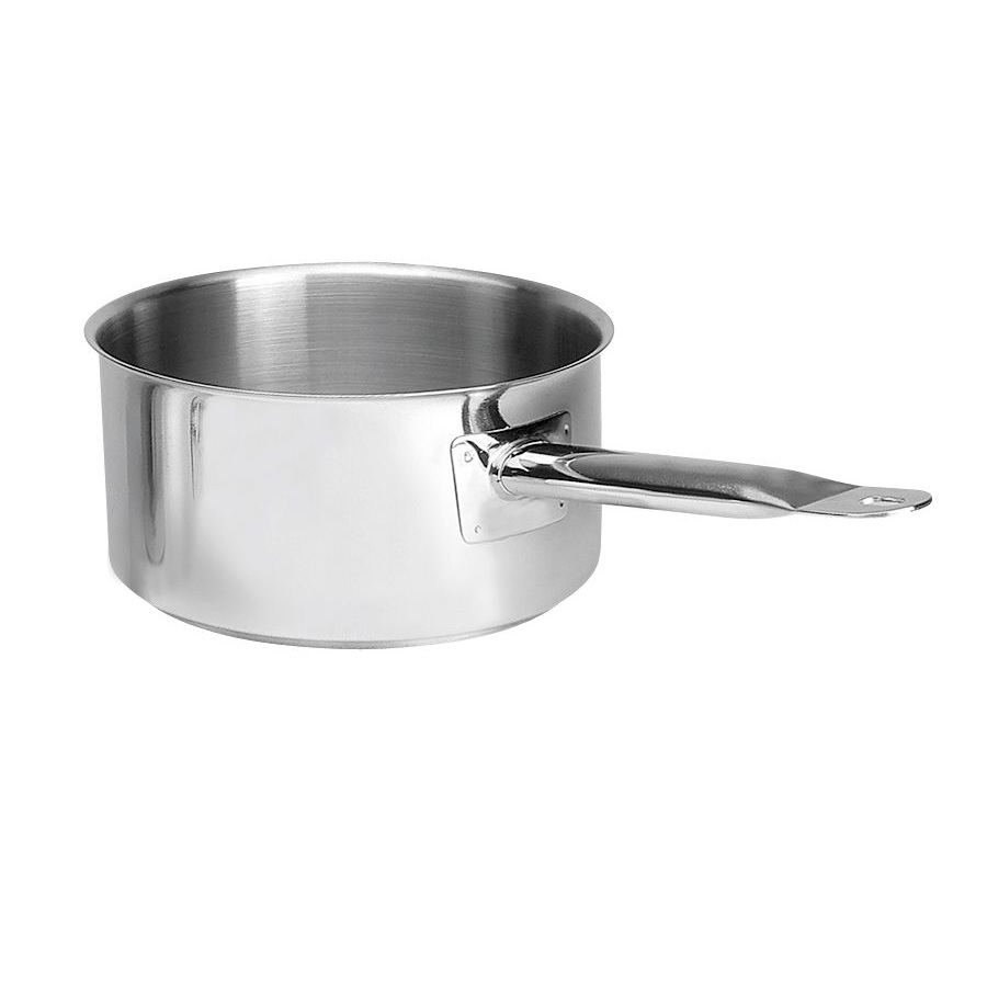 82418.jpg ARTAME - LOW SAUCEPAN INDUSTRIAL 18/10 ST/ST 18 x 8 CM / 2 L - Image 1