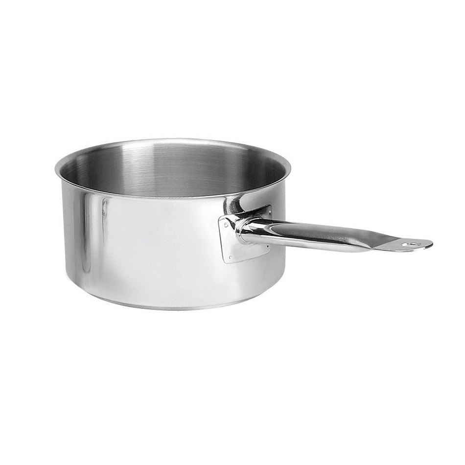 82420.jpg ARTAME - LOW SAUCEPAN INDUSTRIAL 18/10 ST/ST 20 x 8.5 CM / 2.7 L - Image 1