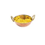 TC - LINED KADAI DISH HAMMERED COPPER WITH HANDLES 15 CM / 890 ML - Image 6