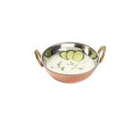 TC - LINED KADAI DISH HAMMERED COPPER WITH HANDLES 15 CM / 890 ML - Image 8
