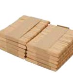 SILIKOMART - WOOD MINI STICK FOR ICE CREAM MOLD SET OF 500 PCS 72 x 8 MM H: 20 MM