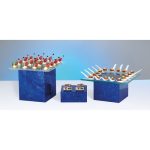 GB - SET OF 3 BLUE MARIN TARTARUGA ACRYLIC CUBES 20 x 8 - 20 x 16 - 20 x 24 CM - Image 2