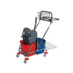 PH - DUAL BUCKET WRINGLER TROLLEY 118 x 40 x 100 CM / 34 L