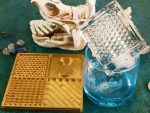 PL - MULTIPLE MODULAR ICE PLATE 4 SHAPES GOLD - Image 5