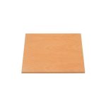 GB - SQUARE BEECH VENEER LAMINATED MDF LACQUER COATED 35 x 35 CM