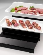 GB - SET OF 3 STEP RISERS HIGH GLOSS BLACK 63 x 40 x 12 CM - Image 3