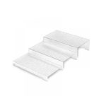 GB - SET OF 3 STEP RISERS PEBBLE 63 x 40 x 12 CM