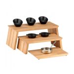 GB - VARIO BUFFET STEPS KIT BEECH WOOD 3 PCS