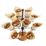 TC - LARGE DISPOSABLE BAMBOO SERVING CONE 7.5 X 8.5 X 19 CM / PACK OF 50 - Image 6