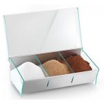 GB - COFFEE BAR ORGANIZER WITH 3 PLACES 33 x 20 CM
