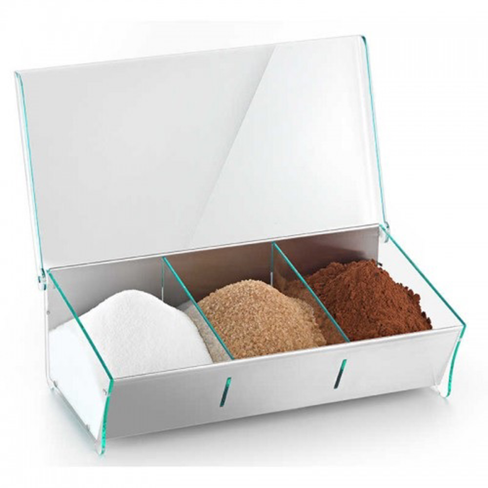 BCC01-33-3P.jpg GB - COFFEE BAR ORGANIZER WITH 3 PLACES 33 x 20 CM - Image 1