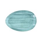 TOGNANA - B RUSH EGG SHAPED PLATE 36 x 25 CM LIGH BLUE / 47738