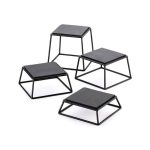 TC - NON-SLIP RISER BLACK SET 4 PCS 18 x 15 x 5 / 7.5 / 10 / 15 CM - Image 3