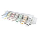 NCCO - COMPLETE DAYDOT SET 1 WEEK - 19 MM ROUND LABELS x 1000