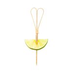 BAMBOO HEART PICK 12 CM - PACK OF 100 - Image 3