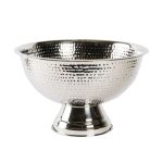 KRAFT - FOOTED HAMMERED CHAMPAGNE BOWL 34 CM