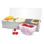 KRAFT - CONDIMENT HOLDER 5 COMPARTMENTS ST/ST 36 x 13 x 9 CM - Image 2