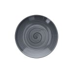 *DISCONTINUED - TOGNANA - GIOTTO ROUND DEEP PLATE 26 CM GREY 13269