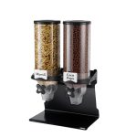 GB - PROFIT CEREAL DISPENSER TWIN 2 x 6 L / 36 x 22 x 50 CM