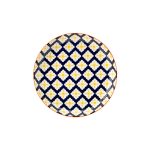 UTOPIA - CADIZ BLUE AND ORANGE PLATE 20 CM *Chipping Guarantee
