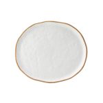 *DISCONTINUED - UTOPIA - HESSIAN PLATE OVAL 29 x 25 CM