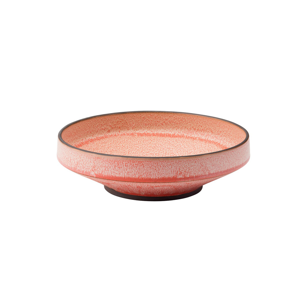 CT7413.jpg UTOPIA - CORAL PINK BOWL 22 x 6.8 CM - Image 1
