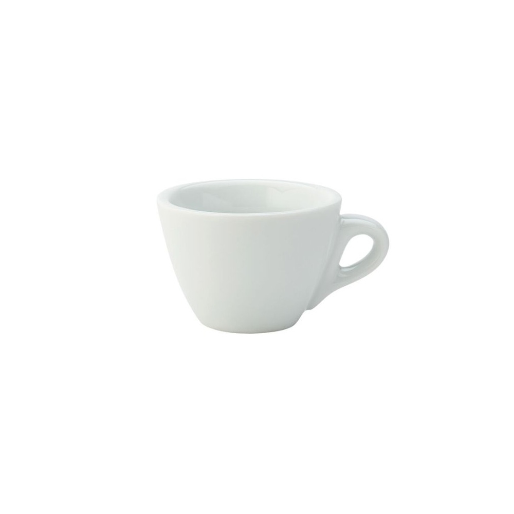 CT8096.jpg UTOPIA - BARISTA WHITE FLAT WHITE CUP 16 CL - Image 1