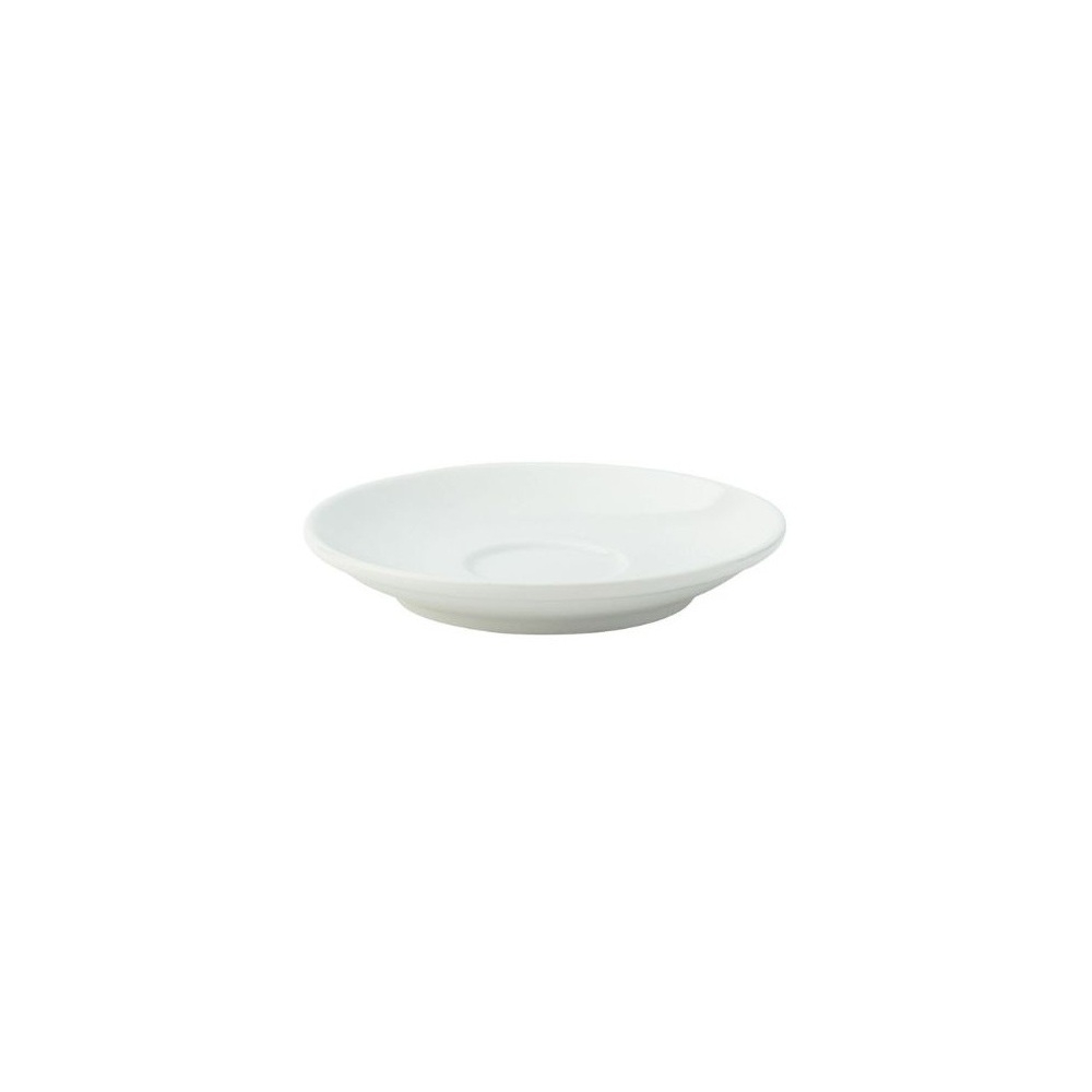 CT8111.jpg UTOPIA - BARISTA WHITE ESPRESSO SAUCER 11.5 CM - Image 1