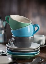 UTOPIA - BARISTA BLACK SAUCER 15.5 CM - Image 2