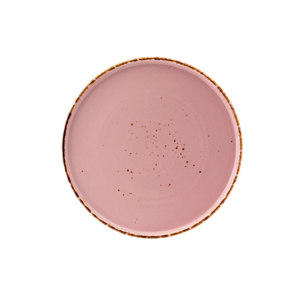 CT9112.jpg UTOPIA - UMBRA PINK COUPE PLATE 23 CM *Chipping Guarantee - Image 1