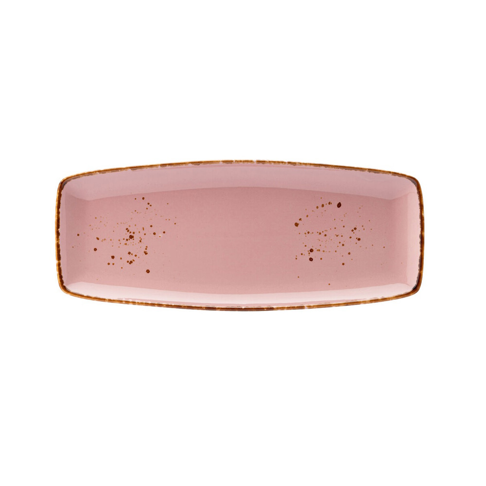 CT9115.jpg UTOPIA - UMBRA PINK OBLONG PLATE 30 x 12.8 CM - Image 1
