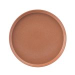 UTOPIA - PICO COCOA SUPERIOR STONEWARE COUPE PLATE 28 CM