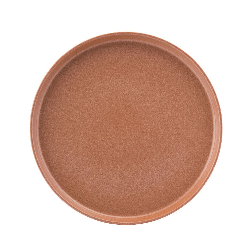 CT9243.jpg UTOPIA - PICO COCOA SUPERIOR STONEWARE COUPE PLATE 28 CM - Image 1