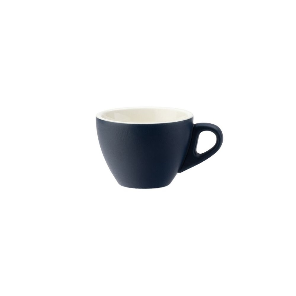 CT9403.jpg UTOPIA - BARISTA MATT NAVY FLAT WHITE CUP 16 CL - Image 1