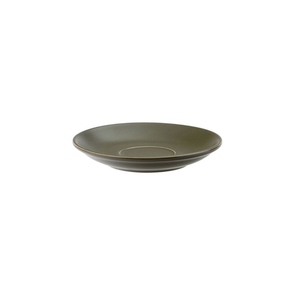 CT9420.jpg UTOPIA - BARISTA MATT OLIVE SAUCER 14.5 CM - Image 1
