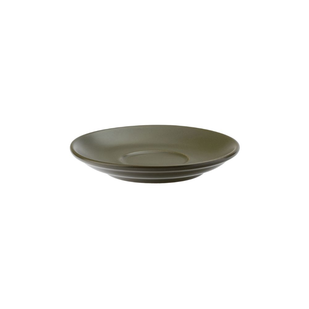 CT9421.jpg UTOPIA - BARISTA MATT OLIVE SAUCER 15.5 CM - Image 1