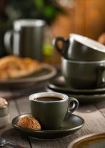 UTOPIA - BARISTA MATT OLIVE SAUCER 15.5 CM - Image 2