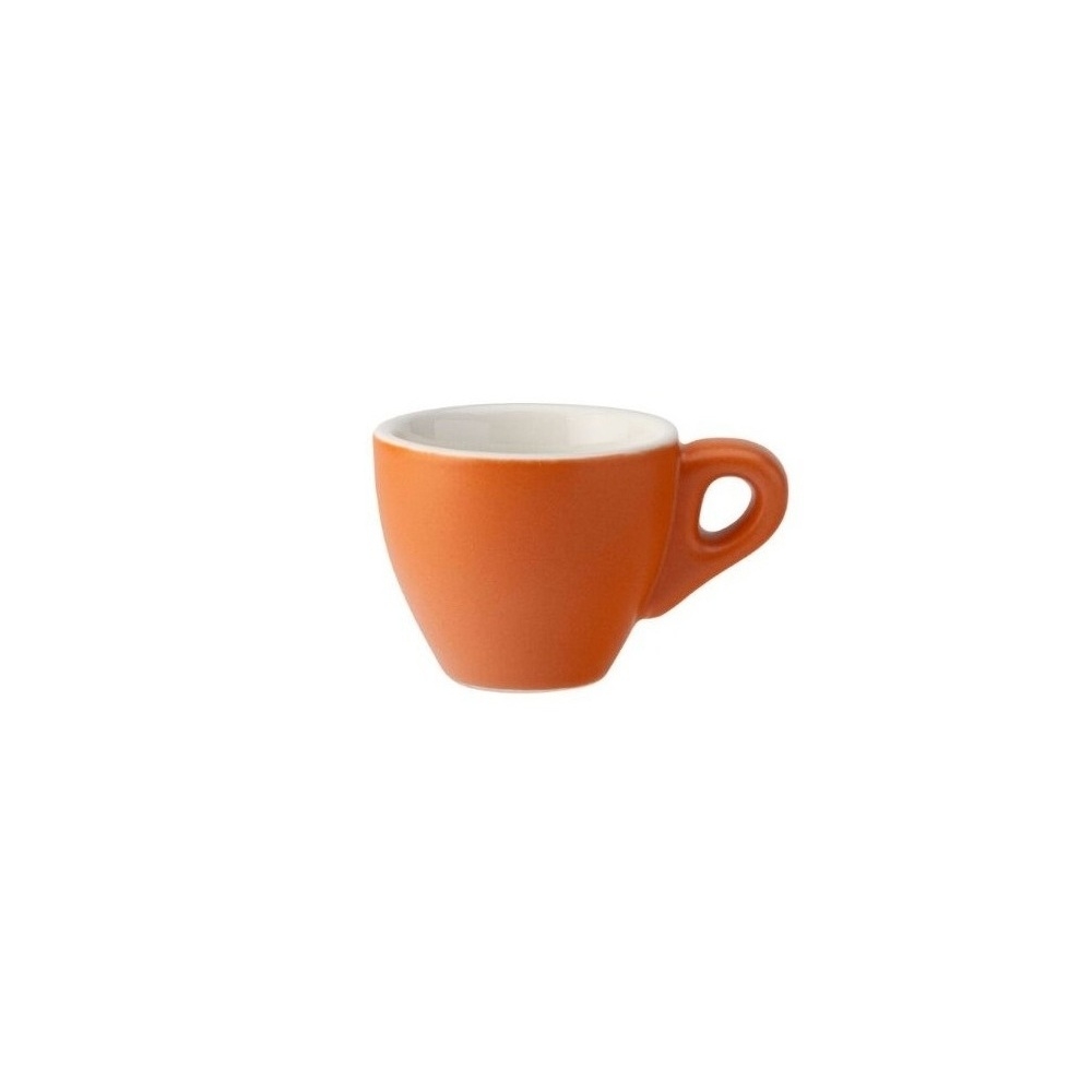 CT9483.jpg UTOPIA - BARISTA MATT ORANGE ESPRESSO CUP 8 CL - Image 1