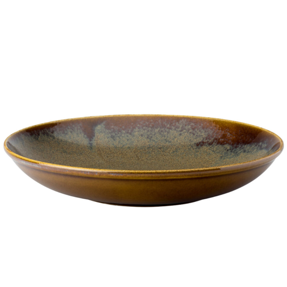 CT9604.jpg *DISCONTINUED - UTOPIA - MURRA TOFFEE DEEP COUPE BOWL 28 x 5.3 CM - Image 1