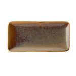 UTOPIA - MURRA TOFFEE RECTANGULAR PLATTER 30 x 14 CM