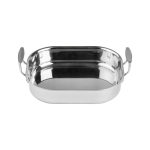 TC - TRI-PLY COOKWARE RECTANGULAR PAN WITH 2 HANDLES ST/ST 33.5 x 24.5 x 11 CM / 4L