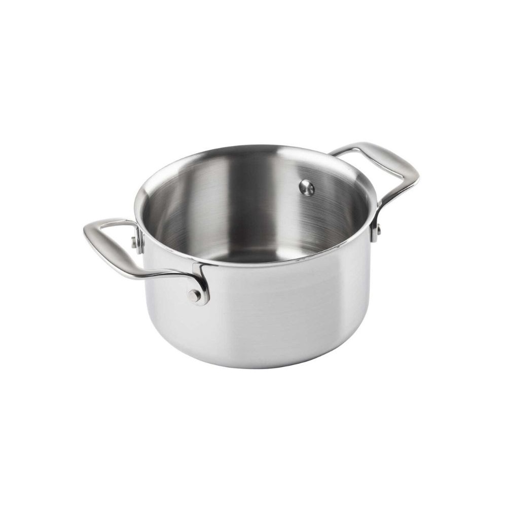 CW7000.jpg TC - TRI-PLY SERVER ST/ST SAUCE PAN WITH 2 HANDLES 23 x 16 x 6.5 CM / 1.1 L - Image 1