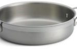 TC - TRI-PLY COOKWARE BRAISER WITH 2 HANDLES ST/ST 25.5 CM H: 6.5 CM