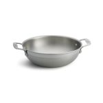 TC - TRI-PLY COOKWARE WOK WITH 2 HANDLES ST/ST 24 CM 7.5 H