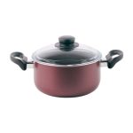 DOMO - CASSEROLE 26 CM RED JOLIE 34810