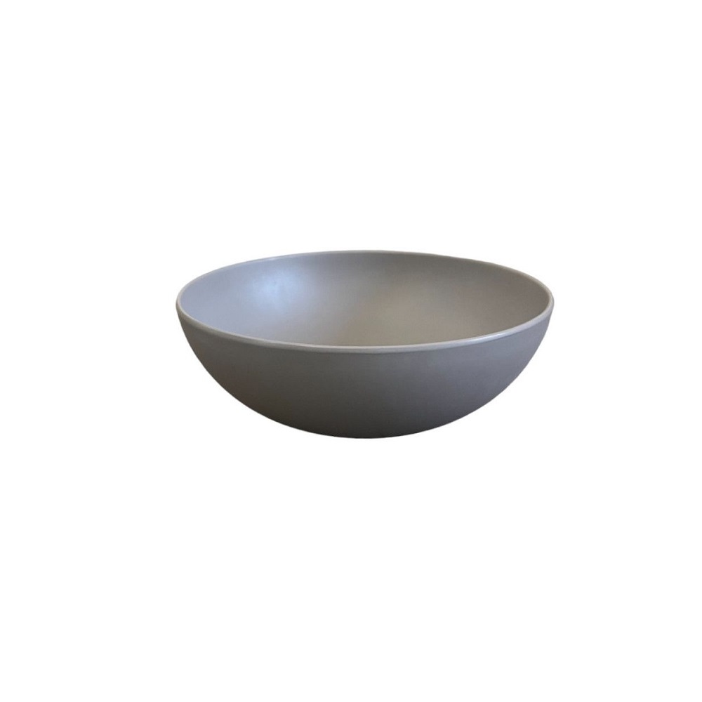 E226212LV00.jpg ILSA - SOLAR BUFFET BOWL MELAMINE 29 x 10 CM GREY - Image 1